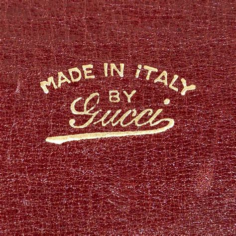 gucci made where|gucci made in italy.